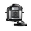 Ninja FD401 Foodi 12-in-1 Deluxe XL 8 qt. Pressure Cooker & Air Fryer that Steams, Slow Cooks, Sears, Sautés, Dehydrates & More, with 5 qt. Crisper Ba