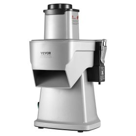 VEVOR Electric Vegetable Slicer, 4 in 1 Multifunctional Food Cutter, 200W Vegetable Chopper for Slicing Shredding Dicing and Slitting, with Cut-Resist