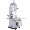 VEVOR Commercial Electric Meat Bandsaw, 1100W Stainless Steel Countertop Bone Sawing Machine, Workbeach 19.3" x 15", 0.16-7.9 Inch Cutting Thickness,