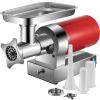 VEVOR Electric Meat Grinder, 661 Lbs/Hour1100 W Meat Grinder Machine, 1.5 HP Electric Meat Mincer with 2 Grinding Plates, Sausage Kit Set Meat Grinder