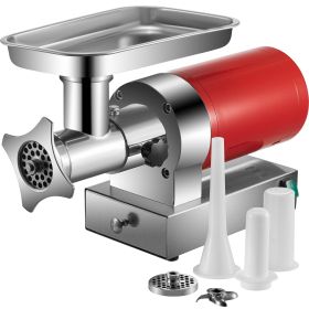 VEVOR Electric Meat Grinder, 661 Lbs/Hour1100 W Meat Grinder Machine, 1.5 HP Electric Meat Mincer with 2 Grinding Plates, Sausage Kit Set Meat Grinder