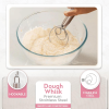 142pcs Sourdough Bread Baking Supplies for Fermentation Basket,,Foldable Silicone Bread Fermentation Basket, [10" Oval + 9" Round],1 Pack22oz Sourdoug