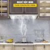 VEVOR Insert Range Hood, 800CFM 3-Speed, 30 Inch Stainless Steel Built-in Kitchen Vent with Push Button Control LED Lights Baffle Filters, Ducted/Duct