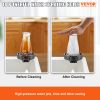 VEVOR Glass Rinser, 10 Powerful Spraying Jets 360° Rotating Cup Rinser for Sink, Wearproof ABS Kitchen Sink Faucet Cup Washer & ABS Cup Holder for Bab