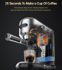 capsule + coffee powder + milk foam 3-in-1 semi-automatic coffee machine 19Bar extraction mocha Nestle espresso 1 cup / 2 cup, electronic button powde
