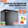 VEVOR Chest Freezer, 7 Cu.ft / 198 L Compact Deep Freezer, Free Standing Top Open Door Compact Freezers with 2 Removable Baskets & Adjustable Thermost