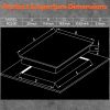 Ramblewood 2 Burner Electric Cooktop, EC2-30, German EGO UL rated burner.