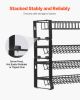 Spice Rack Organizer for Cabinet Kitchen Countertop Seasoning Organizer 18x11 in