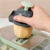 Oval-Shaped Vegetable Cutter - Ergonomic Kitchen Tool for Precise Slicing, Safe & Comfortable Grip, Durable Stainless Steel Blade - Perfect for Carrot