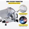 VEVOR Commercial Meat Slicer, 320W Electric Deli Food Slicer, 12 inch Carbon Steel Blade Electric Food Slicer, 350-400RPM Meat Slicer, 0-0.6 inch Adju