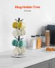 Mug Holder Tree with Marble Base 8 Hooks Cup Rack Stand for Counter Kitchen Home