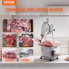 VEVOR Commercial Electric Meat Bandsaw, 1100W Stainless Steel Countertop Bone Sawing Machine, Workbeach 19.3" x 15", 0.16-7.9 Inch Cutting Thickness,