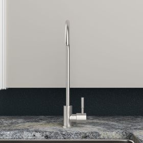 Kitchen Water Filter Faucet,Stainless Steel Drinking Water Faucet (Color: Stainless Steel Brushed, size: 11.2"x8.5"x5.6")