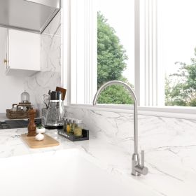 Kitchen Water Filter Faucet,Stainless Steel Drinking Water Faucet (Color: Stainless Steel Brushed, size: 11.2"x8.6"x4.75")