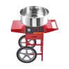 VEVOR Electric Cotton Candy Machine with Cart, 1000W Commercial Candy Floss Maker with Stainless Steel Bowl, Sugar Scoop and Drawer, Perfect for Home,
