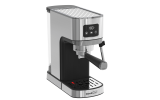 Geek Chef Espresso Machine, Cappuccino & Latte Machine with ESE POD Filter & Milk Frother Steam Wand, Accurate Temperature & Time Control, Compact Cof