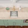 Undermount Sink Stainless Steel 18 Gauge Single Bowl Kitchen Sink Basin with Strainer