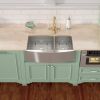 36 Inch Farmhouse Sink 18 Gauge Kitchen Sink Apron Front Double Bowl 50/50 Stainless Steel Sink