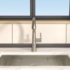 Kitchen Faucet with Pull Down Sprayer,Single Handle Kitchen Faucet Single Hole Kitchen Sink Faucet