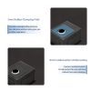 Undermount Kitchen Sink Single Bowl 16 Gauge Stainless Steel Workstation Sink Brushed Nickel /Gunmetal Black