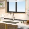 Kitchen Faucet with Pull Down Sprayer,Single Handle Kitchen Faucet Single Hole Kitchen Sink Faucet