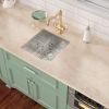 Undermount Sink Stainless Steel 18 Gauge Single Bowl Kitchen Sink Basin with Strainer